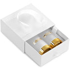 Acrylic Frosted & Gold Havdalah Set