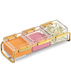 Alexandria Premium Electroplated Gold-Accent Condiment Organizer