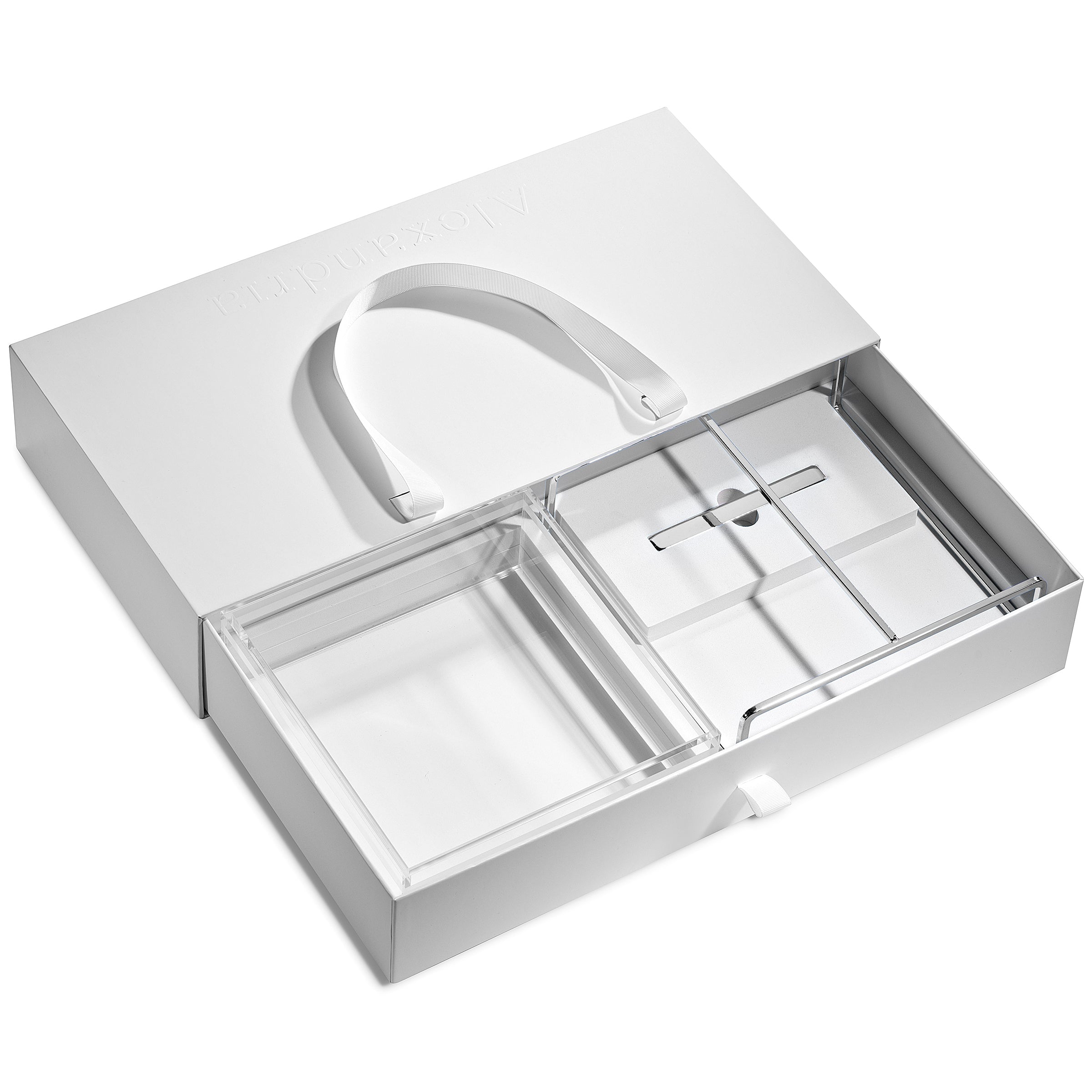 Alexandria Silver Napkin Holder