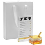 Acrylic Simanim & Honey Set Vertical