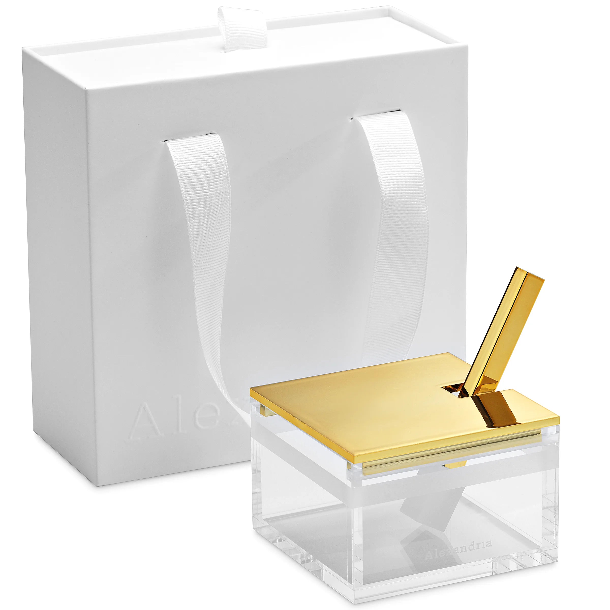 Acrylic Square Honey Container