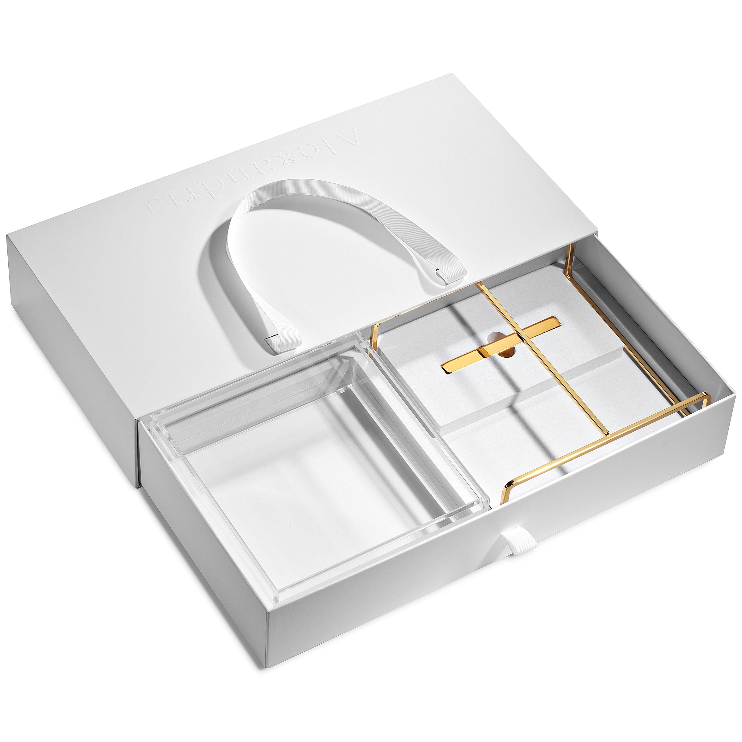 Alexandria Gold Napkin Holder