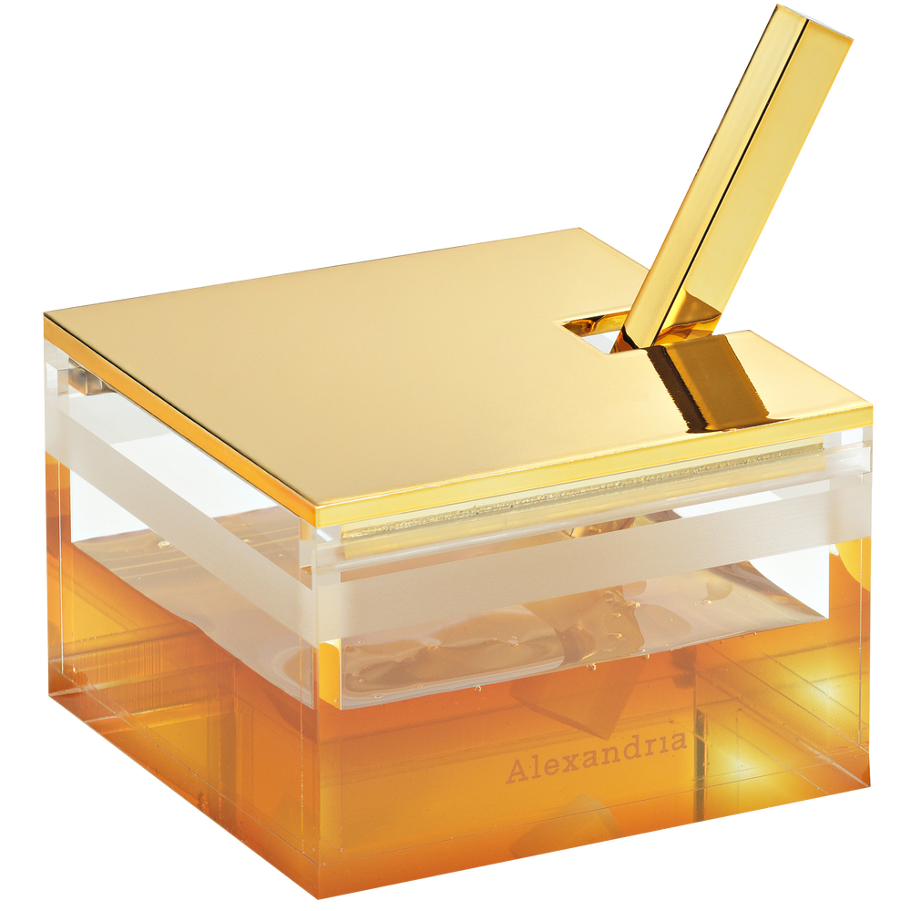 Acrylic Square Honey Container