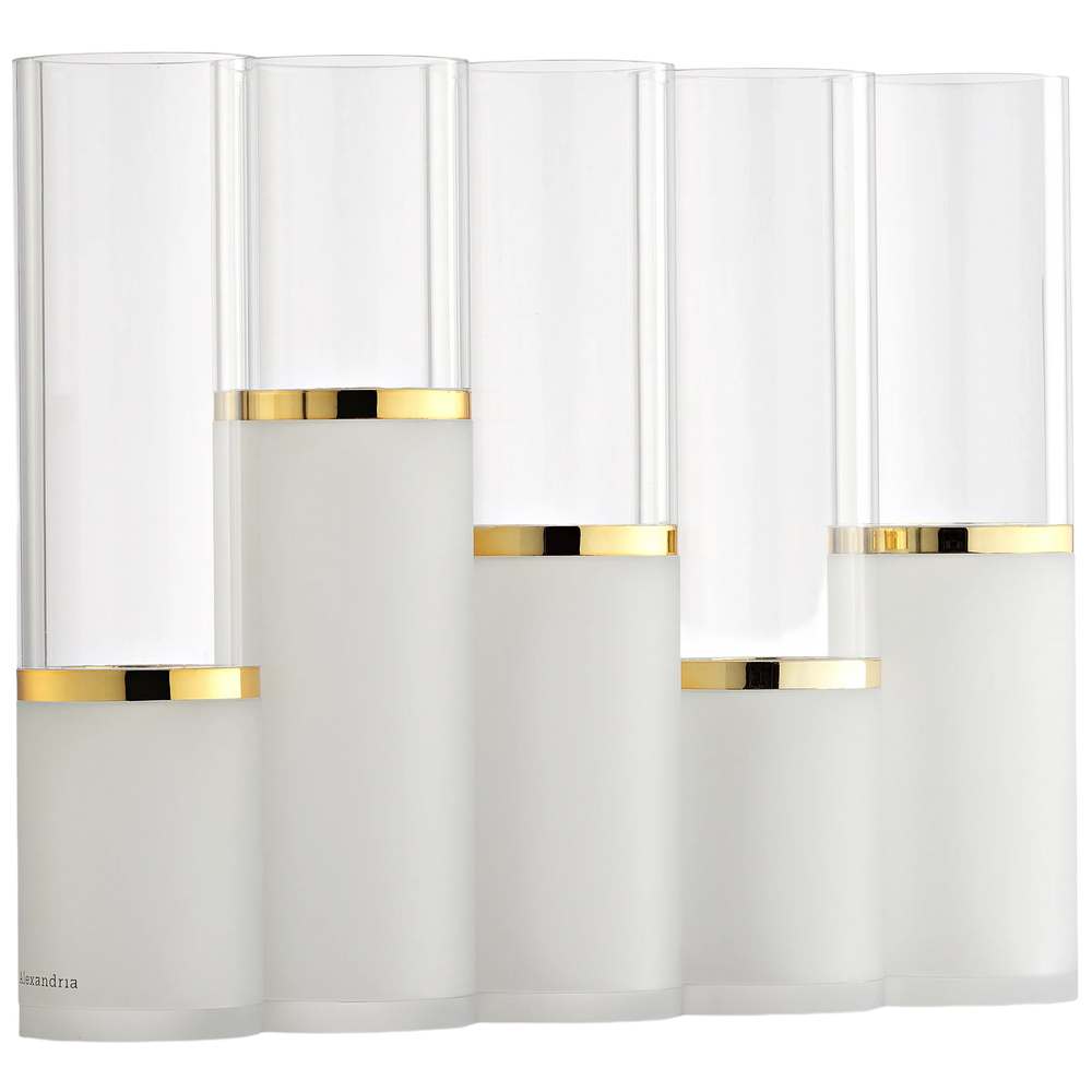 Alexandria Five-section acrylic flower vase